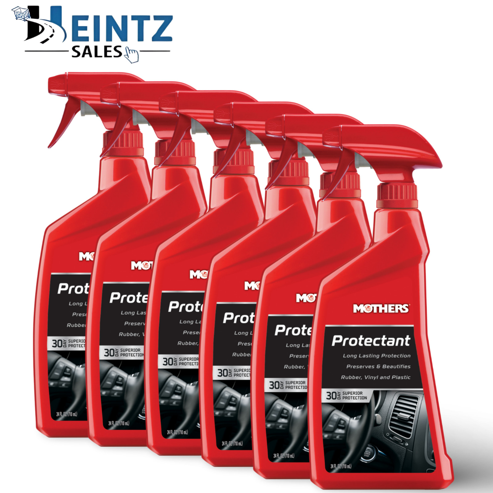 Mothers 05324 Protectant(6pk) - Long lasting Protection - 24 oz