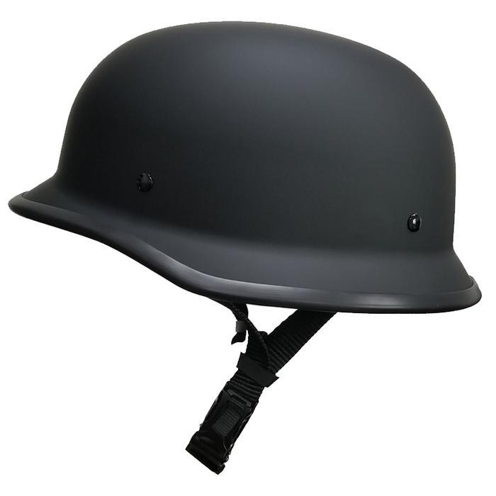 Crazy Al's Smallest lightest DOT Beanie Helmet Matte Black Mayan Germanator!