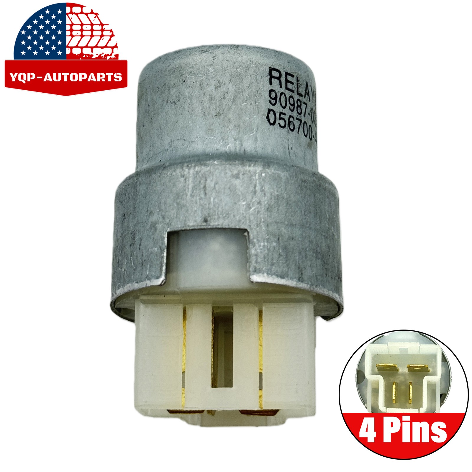 OE# 90987-03001 New Radiator Fan Relay fits Toyota Tercel Cressida Corolla 80-85