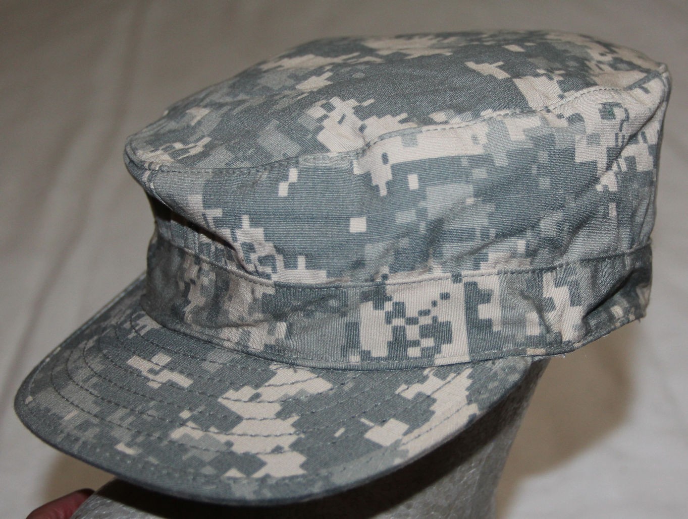ORIGINAL 2005 DATED ACU CAMO PATROL CAP, SMALL SIZE