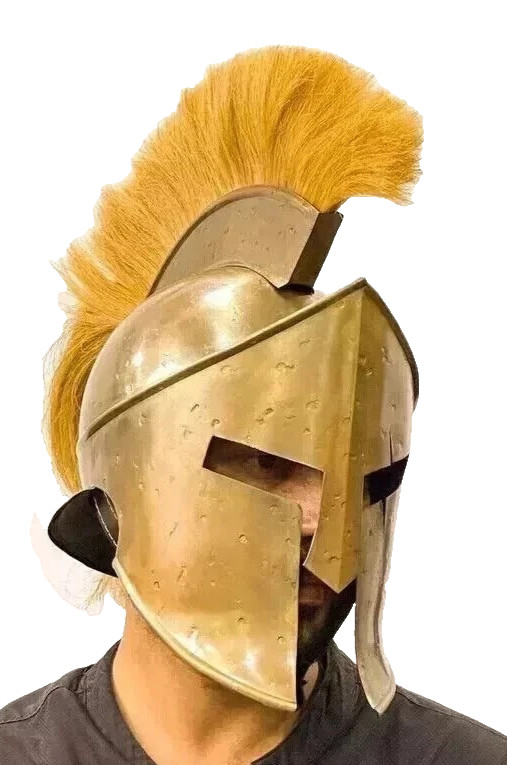 Medieval 300 Spartan Movie King Leonidas Vintage Armor Helmet Reproduction