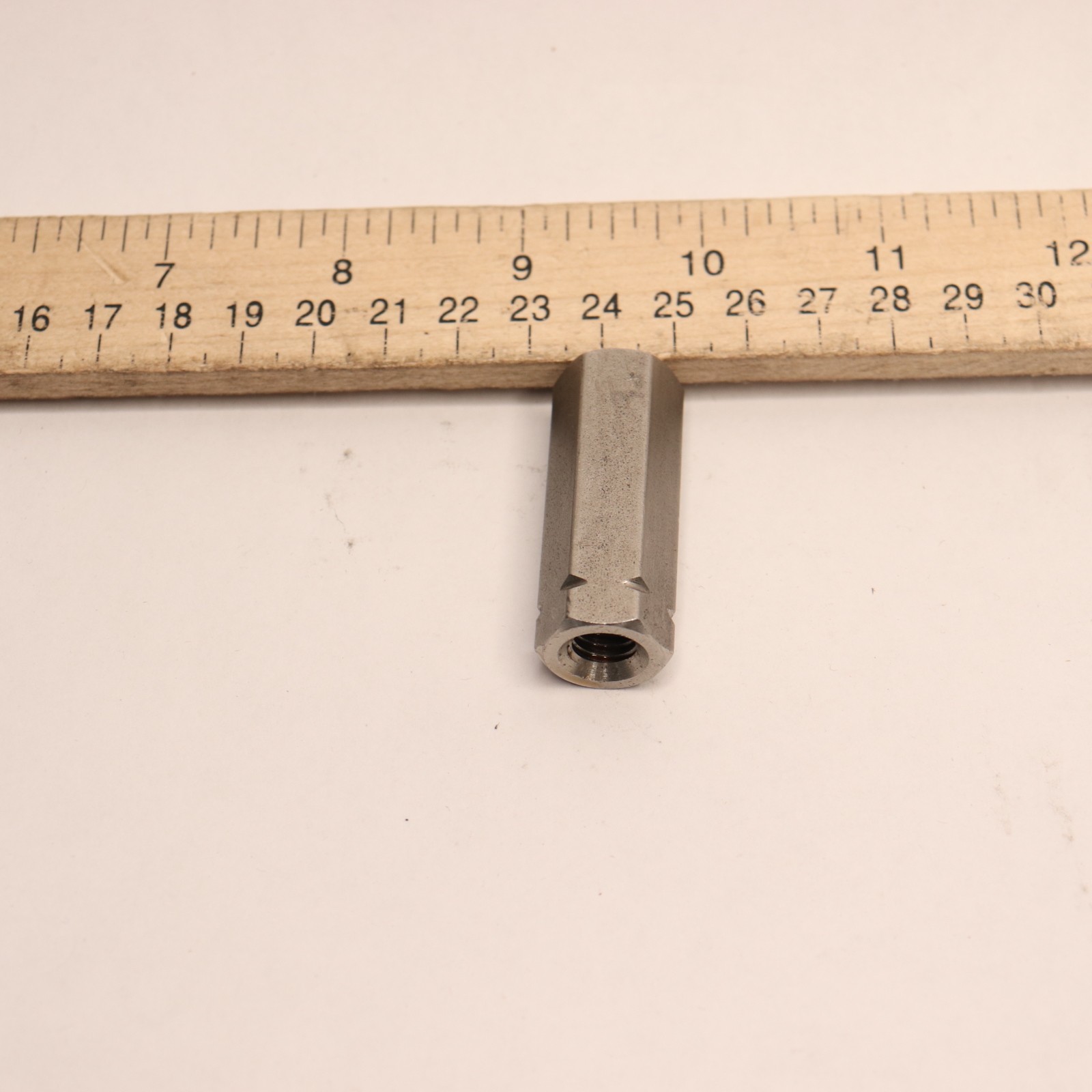 Standard Coupling Nut Steel Zinc 3/8-16 UNC 1-3/4â³ OAL