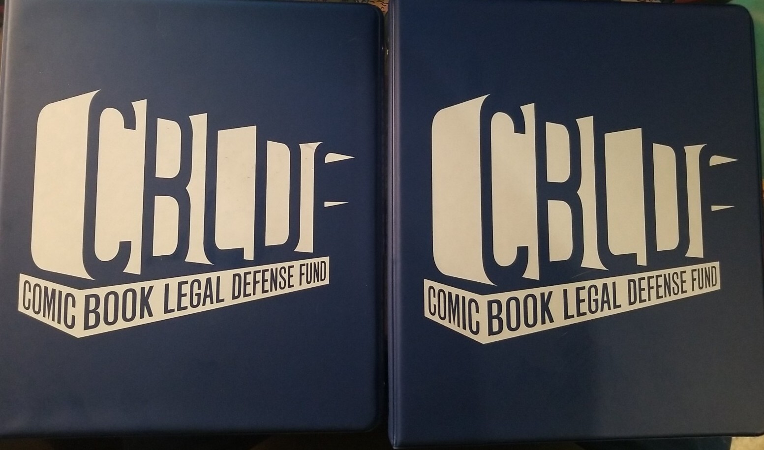Comic Book Legal Defense 3 Ring Binder