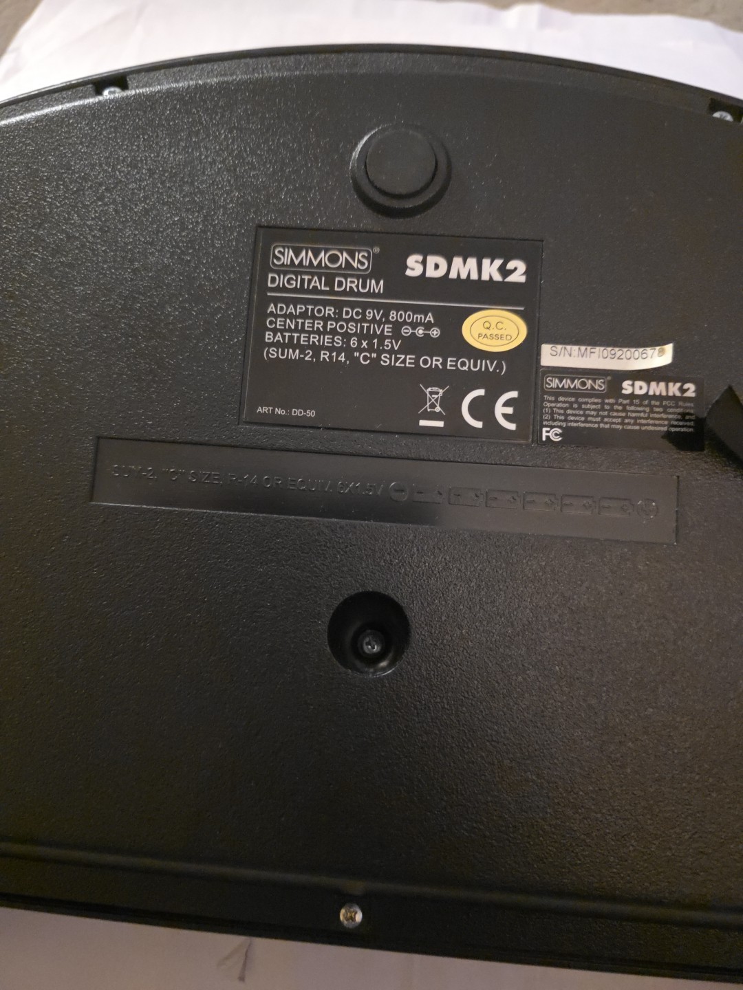 Digital Drum Simmons SDMK2 In Box Tested Working