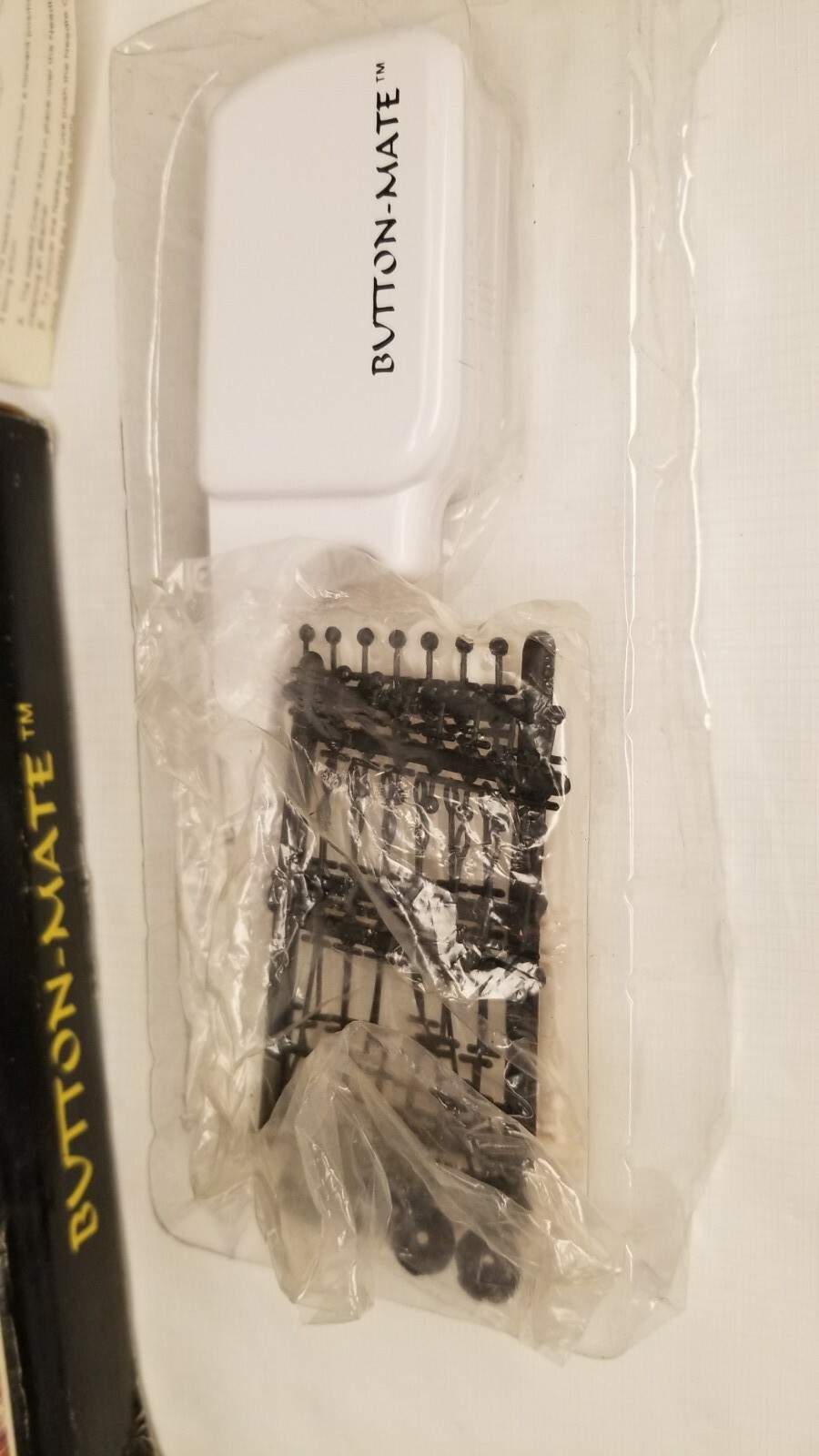 Button-Mate Instant Button Attach Repair As Seen On TV Easy Quick Fix No Sew