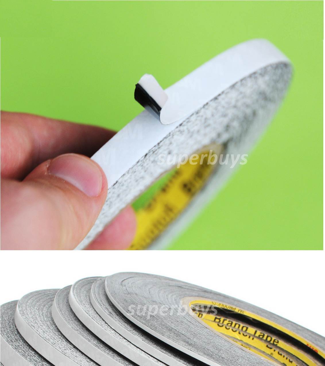 8mm 50m Double Sided 3M Adhesive Tape Mobile Cell Phone LCD Touchscreen Repair