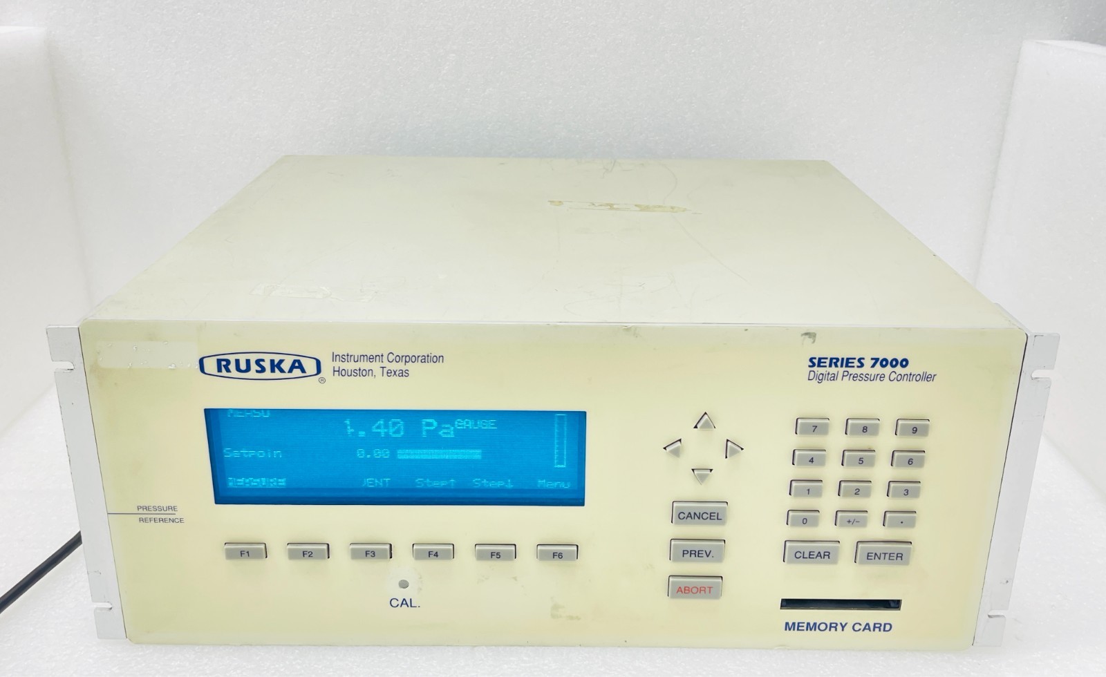 USED - Ruska Series 7000 Digital Pressure Controller With 30-Days Warranty
