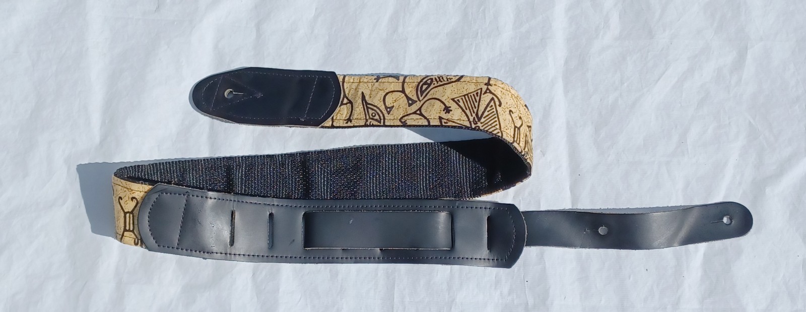 Hieroglyphic Adjustable Guitar Strap Musical Instrument Gear Travel Accessory