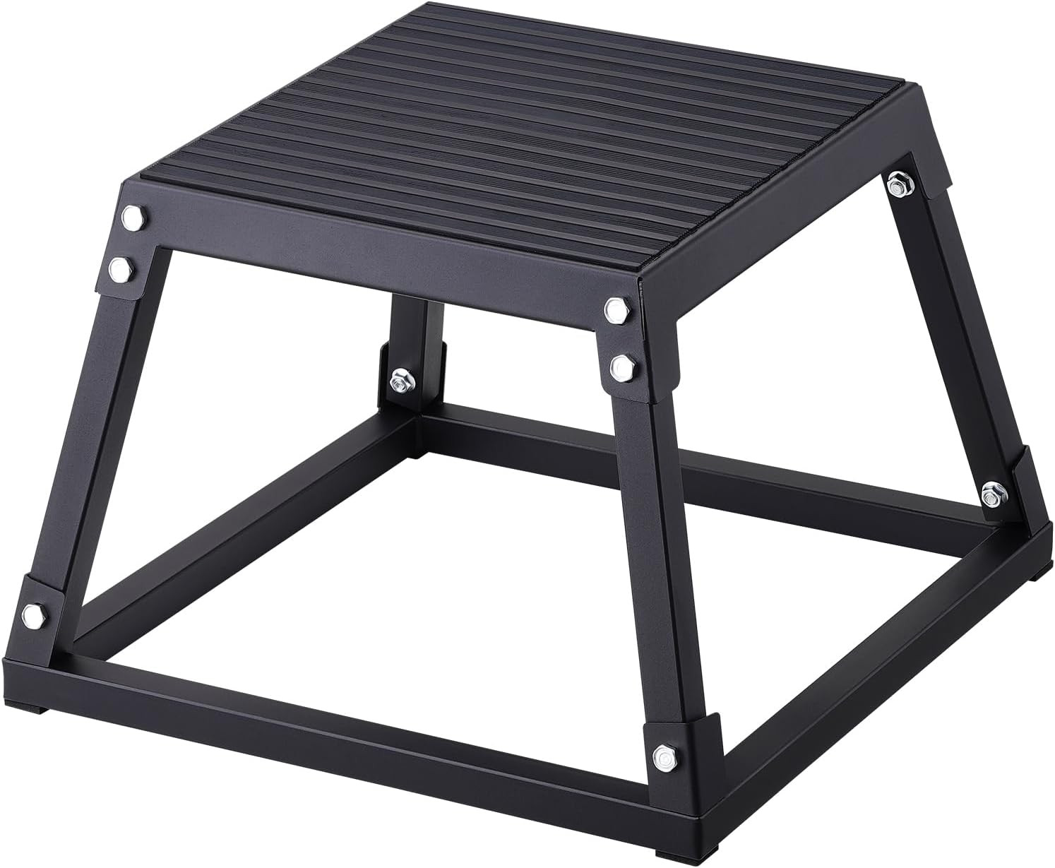 Plyometric Jump Box, 18 Inch Plyo Box, Steel Plyometric Platform and Jumping Agi