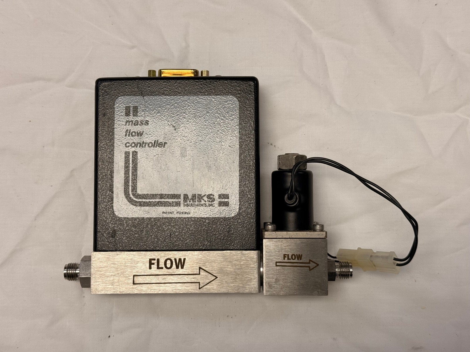 MKS 125900100CV MFC, Mass Flow Controller, 100 SCCM, working unit