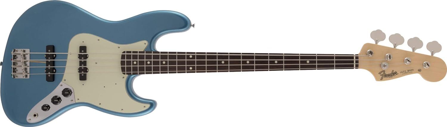Fender Made in Japan Traditional 60s Rosewood Lake Placid Blue Jazz Bass