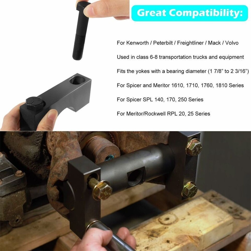 60050 Heavy-Duty Yoke Puller Kit For Class 6-8 Trucks Replaces 10803#
