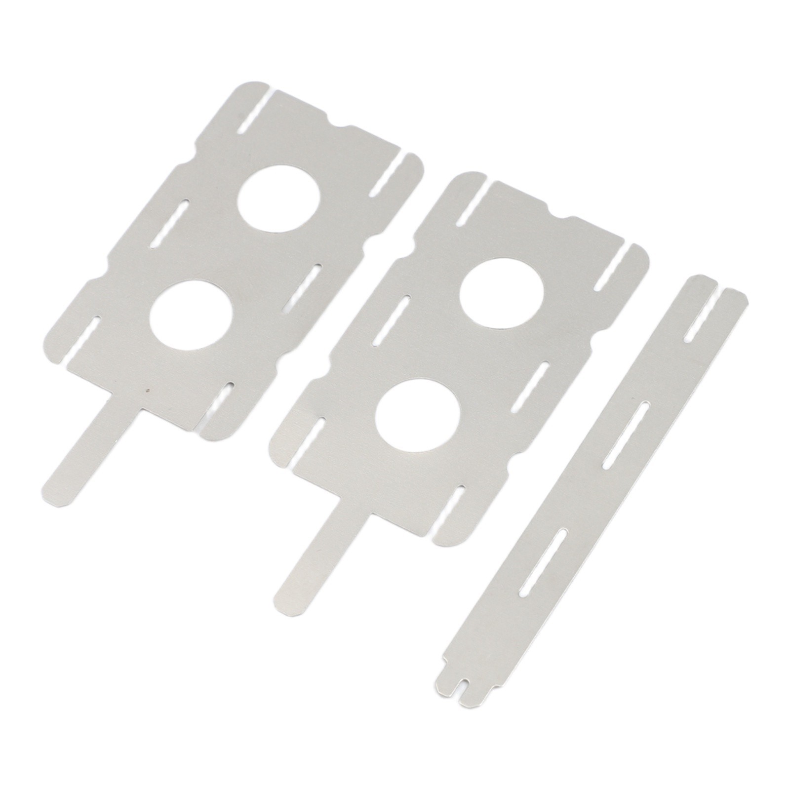 Nickel Sheets 30PCS Polygonal Battery Sheets for Spot Welding and DIY Projects
