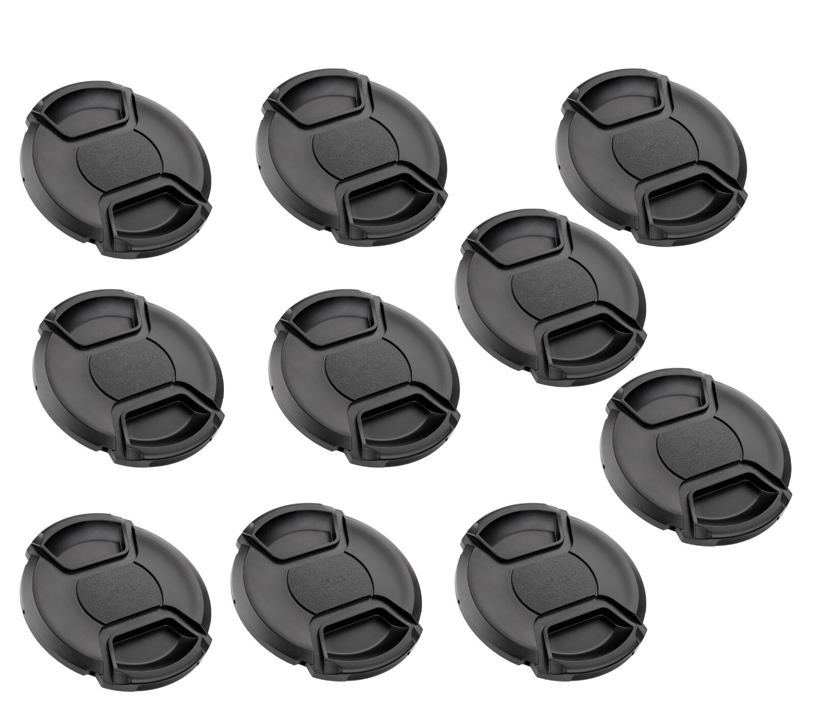 (10 Pcs ) 37mm Snap On Lens Caps for Canon Sony Pentax Olympus Nikon Lense