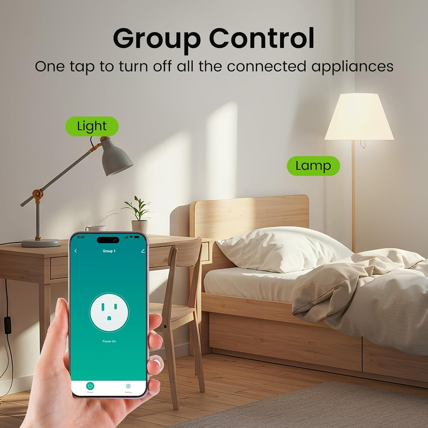 [Upgraded Version] Mini Plug Compatible with Alexa & Google Home, Wifi Outlet S