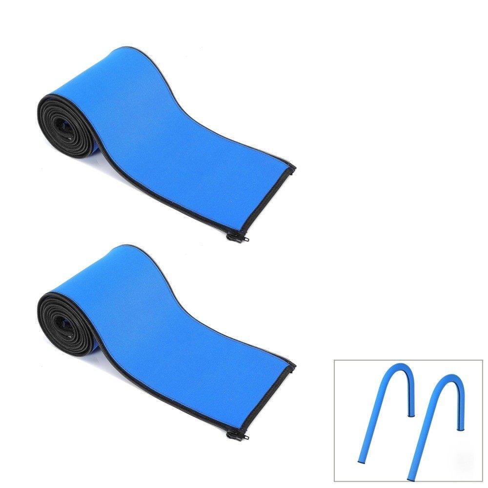 6 FT Zipper Pool Handrail Covers Slip Resistant Rail Grip Swim Railing Covers(2)