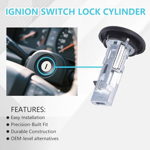Ignition Switch with Key, lgnition Lock with Pair Front Door Lock Cylinder