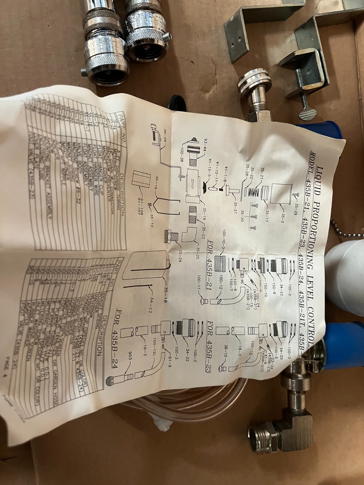 Demamatic Liquid Proportioning Level Controls 435B Unit New