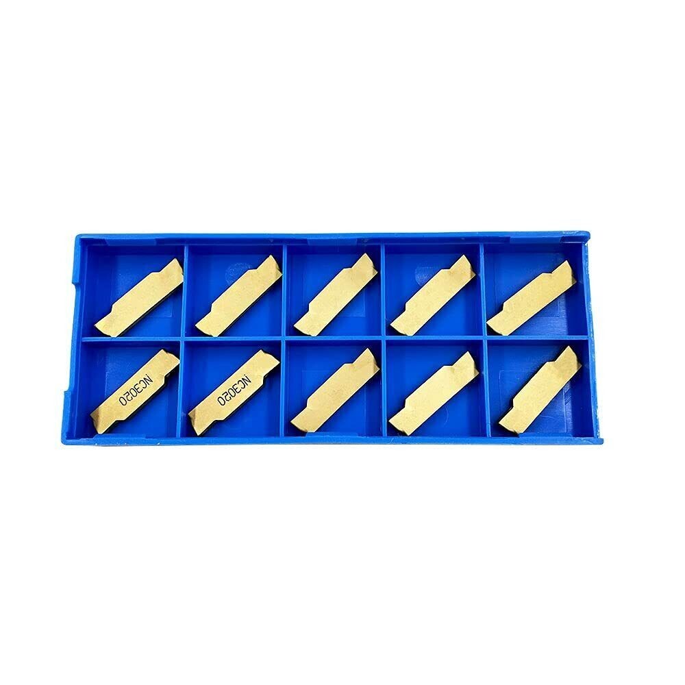 10mm MGEHR1010-2.5 CNC Grooving Cut-Off Holder 2.5mm + MGMN250-G Carbide insert