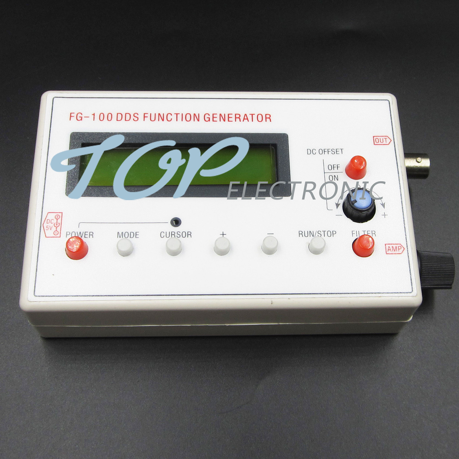 DDS Function Signal Generator Module Sine + Triangle + Square Wave + USB Cable
