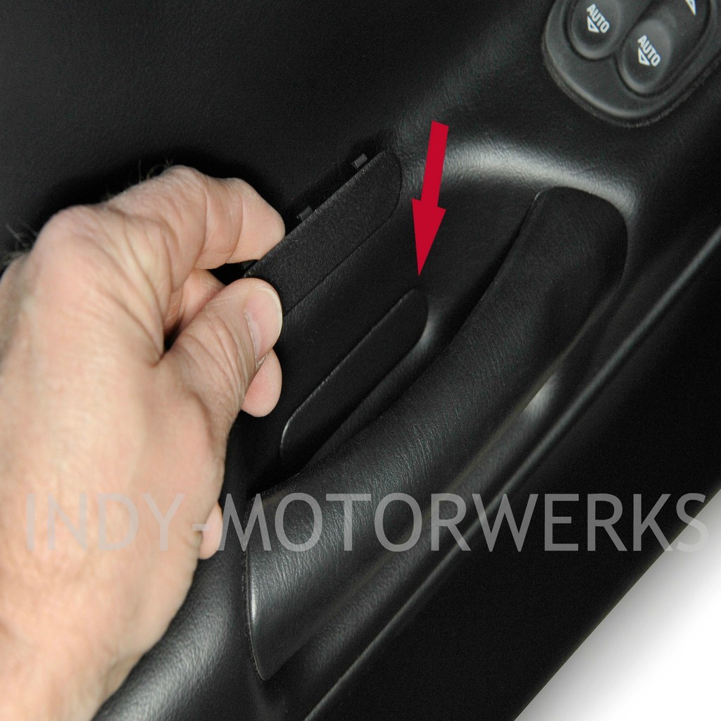 C5 CORVETTE DOOR PANEL ACCESS PLUG COVER FITS ALL 97 thru 04 CORVETTES