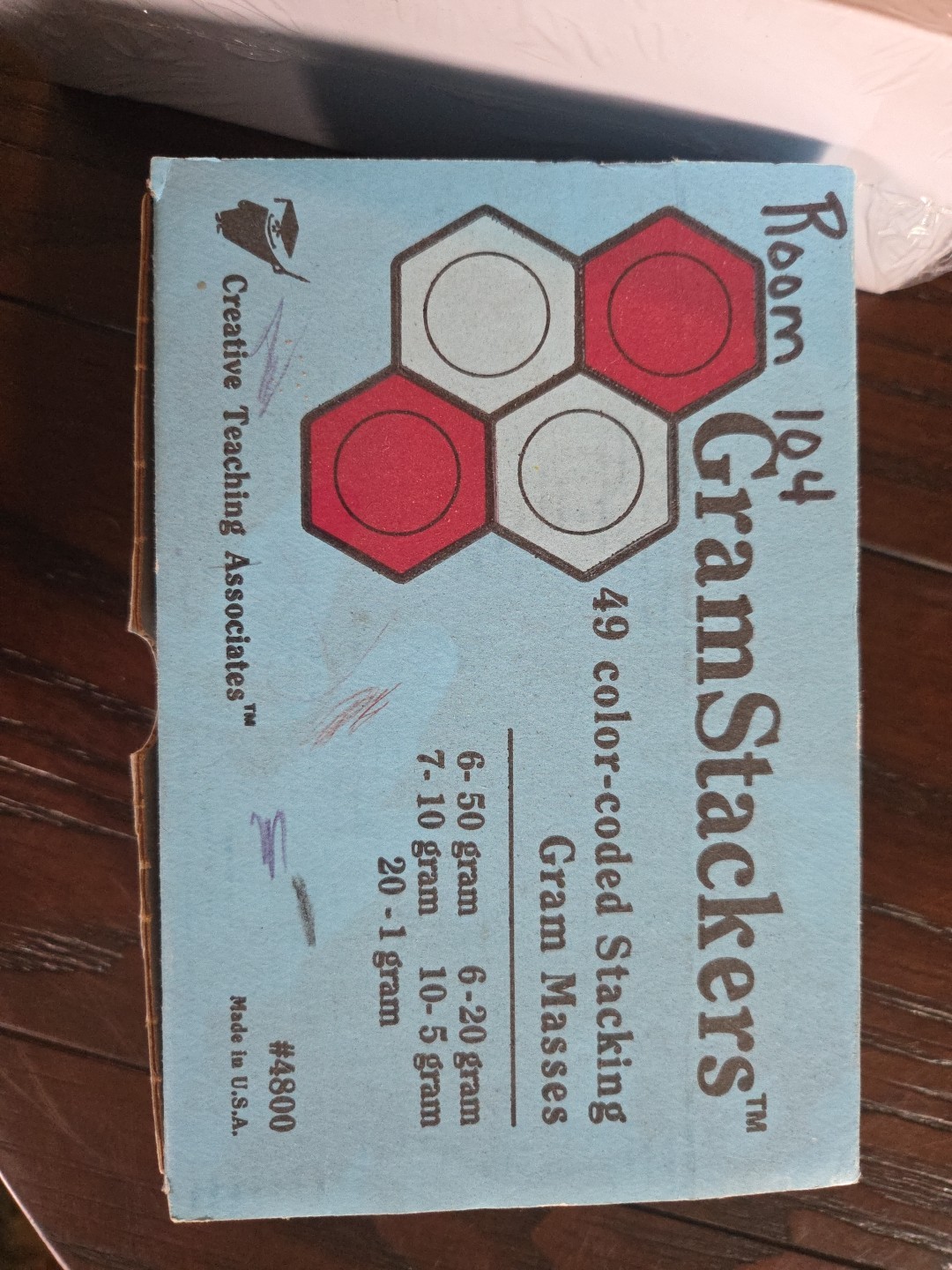 GramStackers Creative Teaching Associates Gram Masses 4800 USA