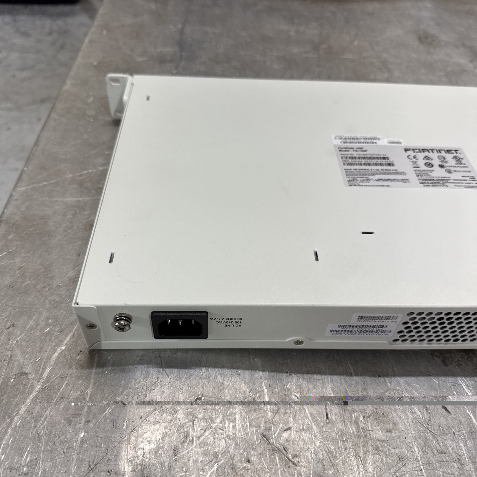 Fortinet FortiGate 100F Network Security Firewall FG-100F