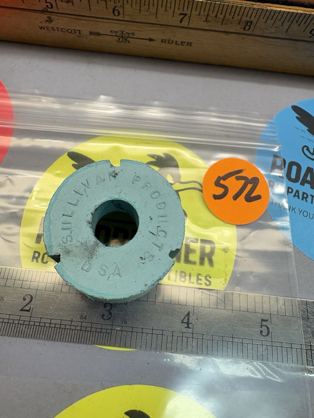 SULLIVAN PRODUCTS RUBBER STARTER INSERT for: ALL SULLIVAN STARTERS / USED CON.