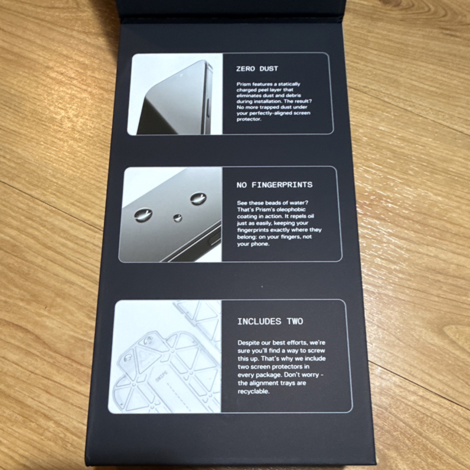 dbrand Prism 2.0 Screen Protector & Ghost CASE for iPhone 17 Pro Max