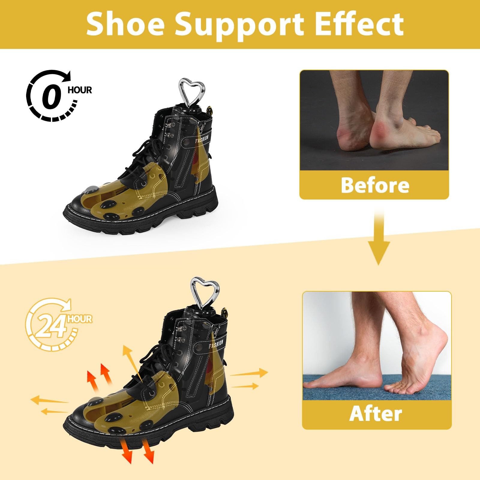 Shoe Stretcher Women Men Professional Boot Stretcher Adjustable Width Length ...
