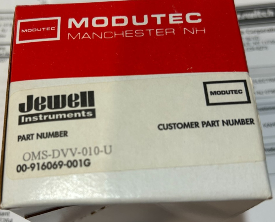 Modutec (Jewell Instruments) OMS-DVV-010-U Panel Meter, Volt, Electrical/Elec, A