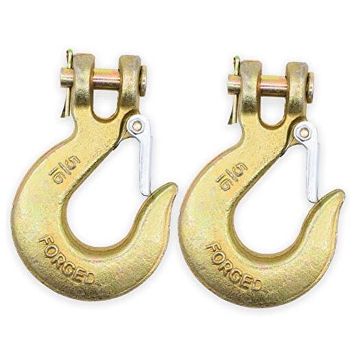 5/16 Inch Thickened Clevis Hook G70 Heavy Duty Safety Chain Hooks for