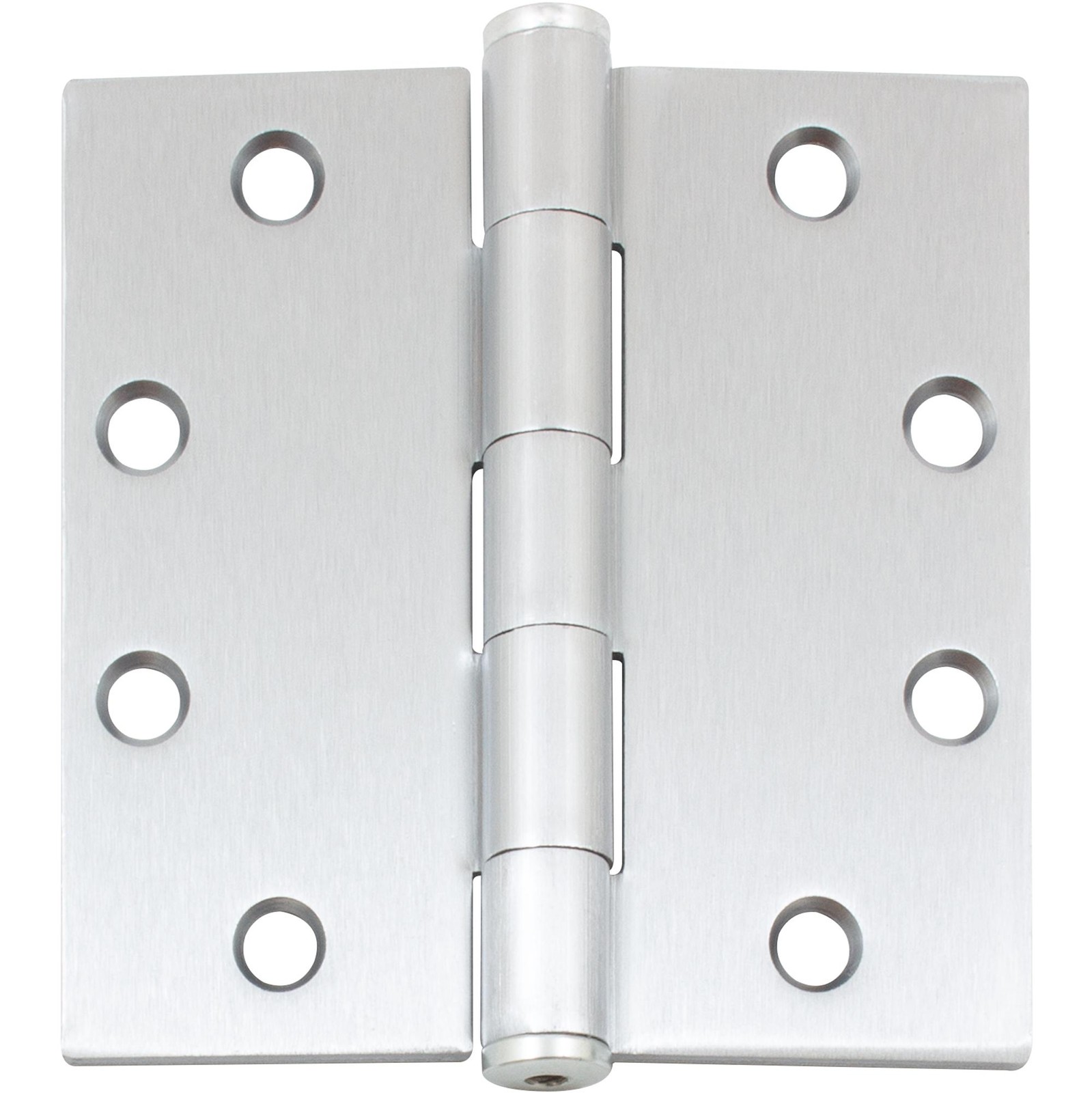 Commercial Grade Plain Bearing Hinge, 4-1/2 Inches, Square Corner, .134 Gauge, S