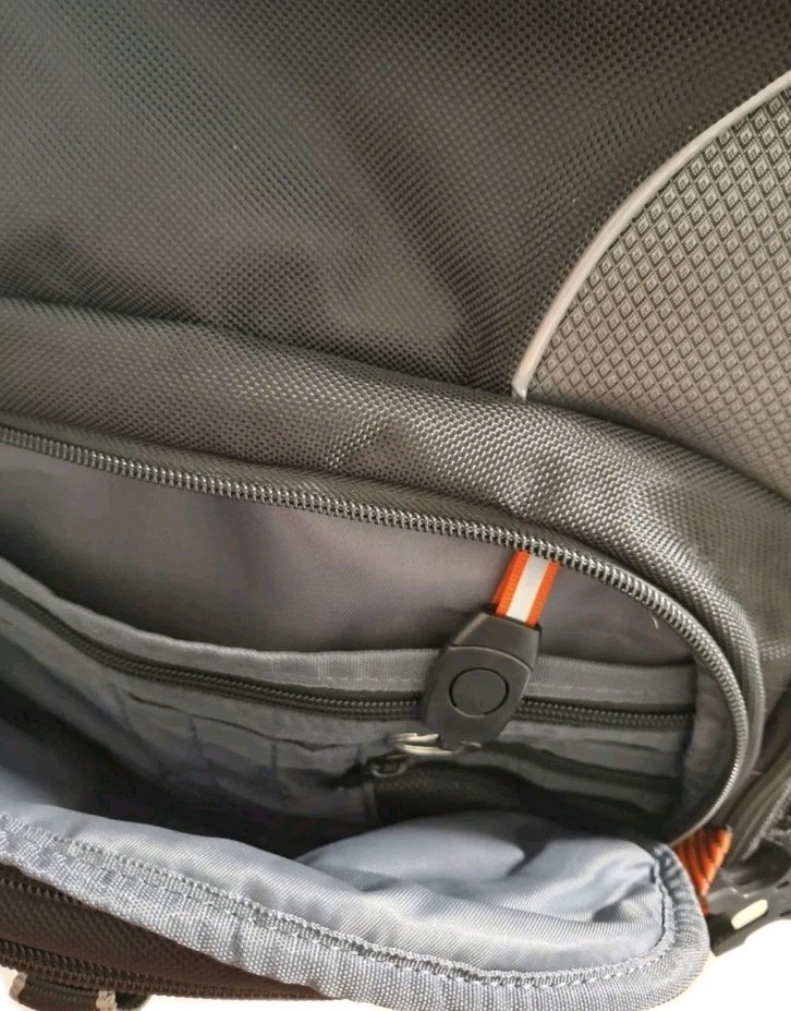 Yorepek Black/Gray Laptop Backpack 17" Padded Multiple Compartments