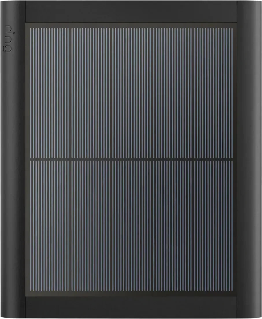 Ring Spotlight Cam Plus Wireless Battery Security Camera with Solar Panel Black