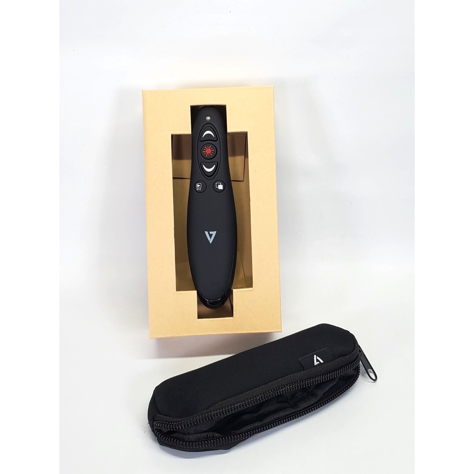 E-2 V7 Wireless Presenter Laser Pointer microSD Card Reader-USB-5 Buttons