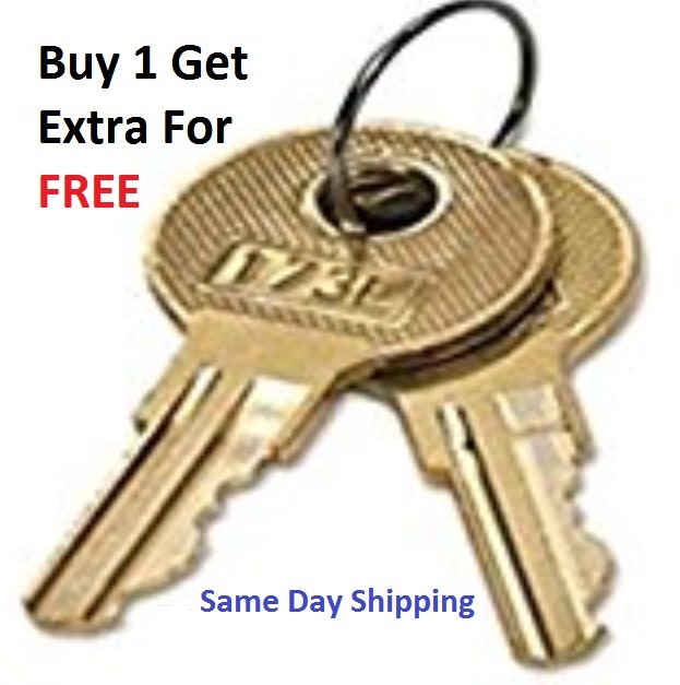 2 Anderson Hickey-Premier-Mcdowell-Craig-Steelcraft 1250-1300 File Cabinet Keys
