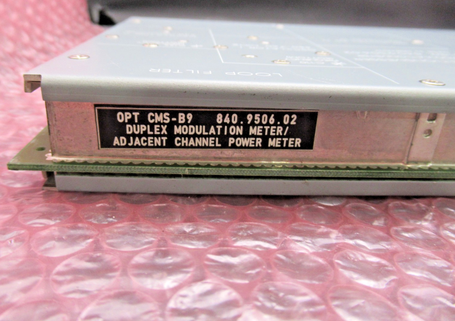 Rohde & Schwarz 840.9506.02 Duplex Modulation Meter CMS-B9, 840950602
