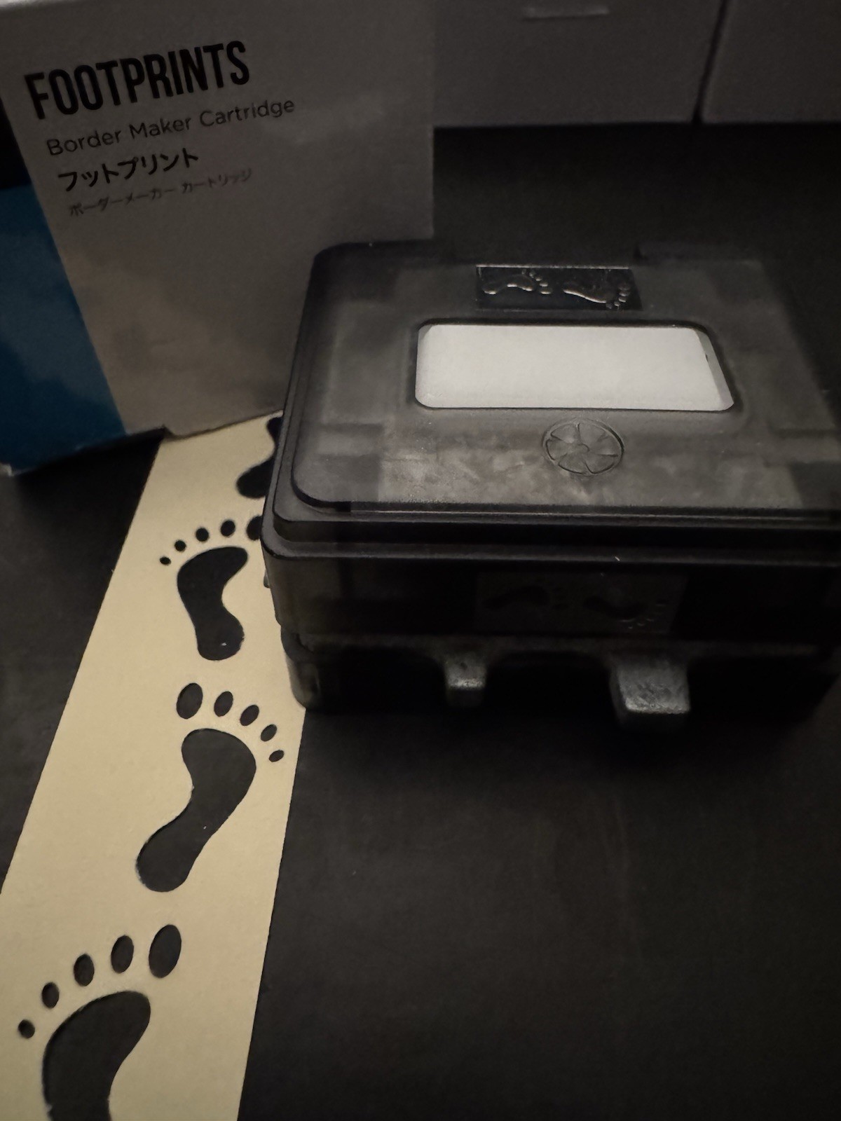 Creative Memories Footprints Border Maker Cartridge BMC 2017
