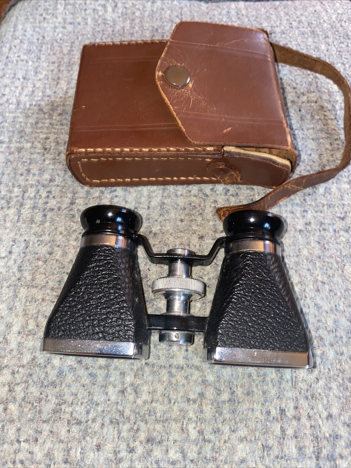 Vintage OFUNA  3X10 Opera Glasses- Made in Occupied Japan With Leather Case
