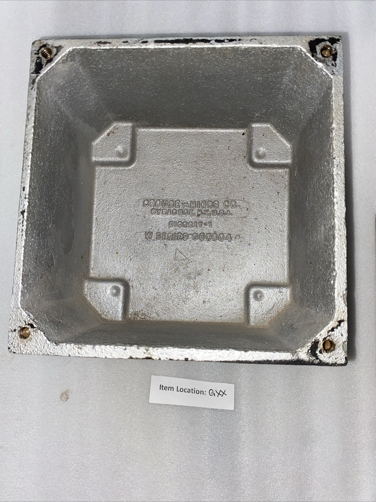 CROUSE HINDS 424 B JUNCTION & PULL BOX RAINTIGHT