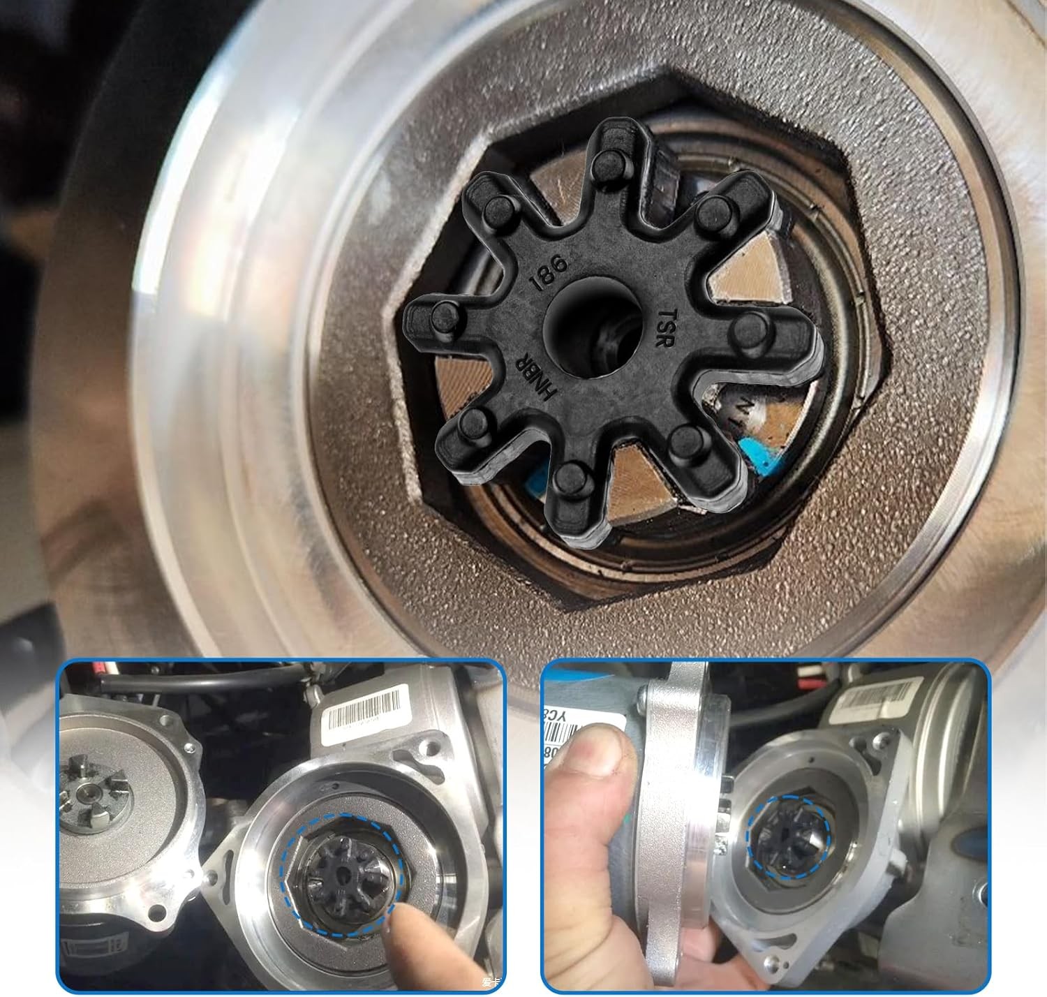 Steering Column Flexible Coupler Replacement, Compatible with Hyundai Sonata Ela