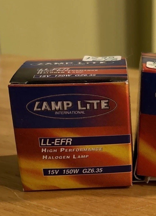 Lamp Lite LL-EFR 15v 150w Gx6.35 Projector Bulb Lamp Projection 15v150w