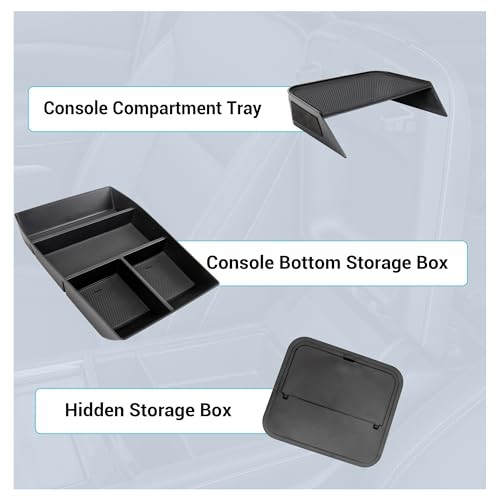 Center Console Organizer Compatible with Center Console Organizer Set (3PC)