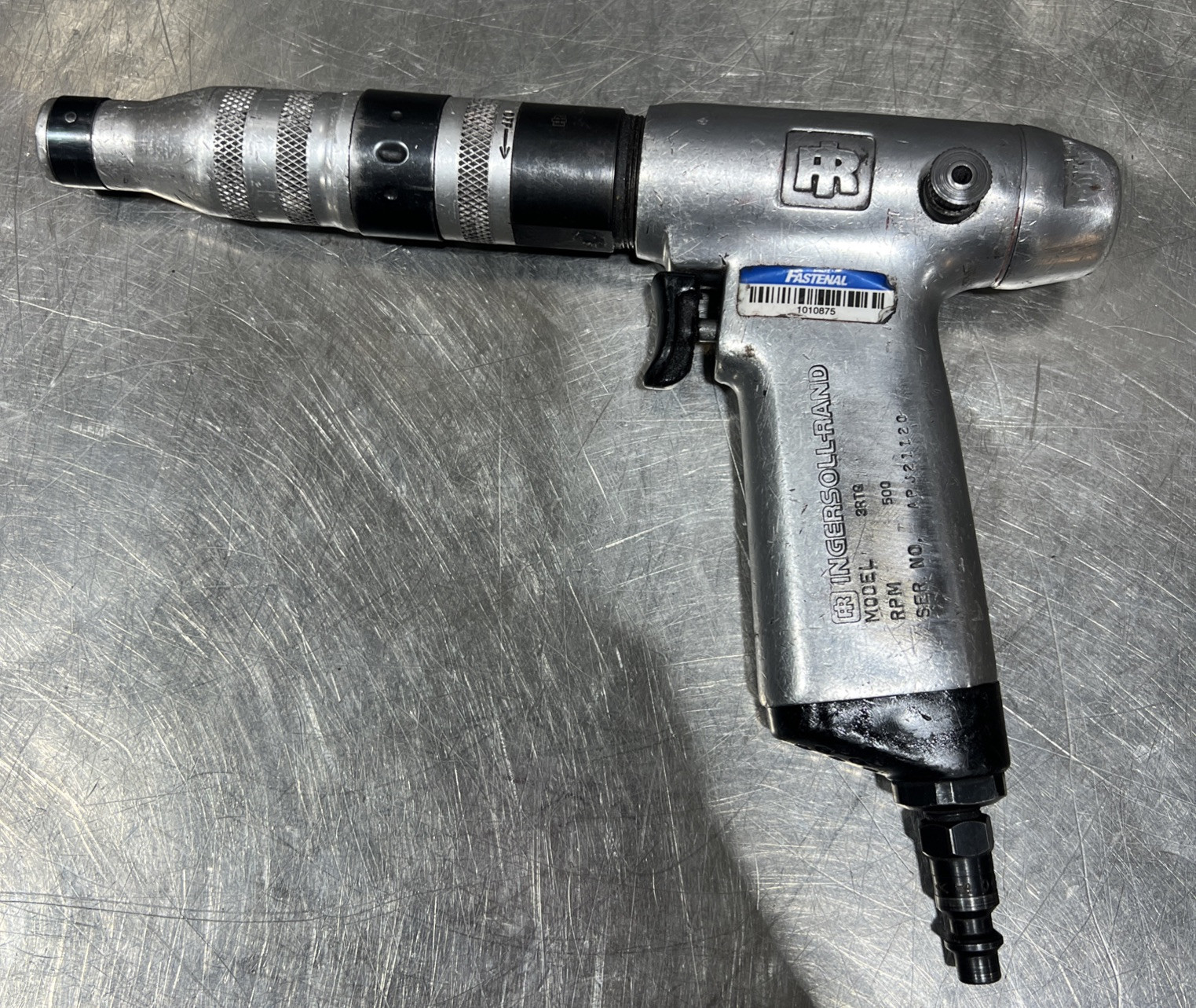 INGERSOLL RAND 3RTQ Hex drive pistol grip pneumatic air screwdriver, 500 rpm