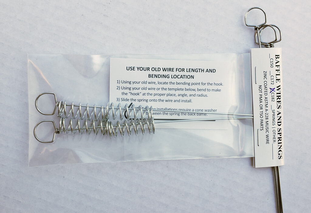 Baffle Wire Kit for Cessna 182, 180, 185, 188