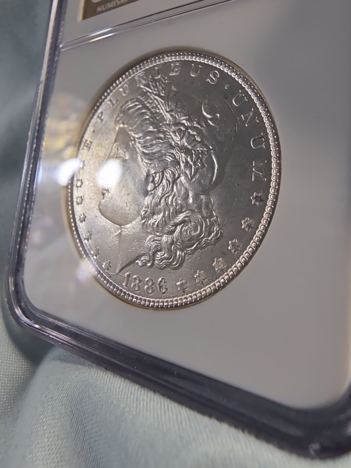 1886 Morgan Silver Dollar NGC MS-64 Brilliant Vam