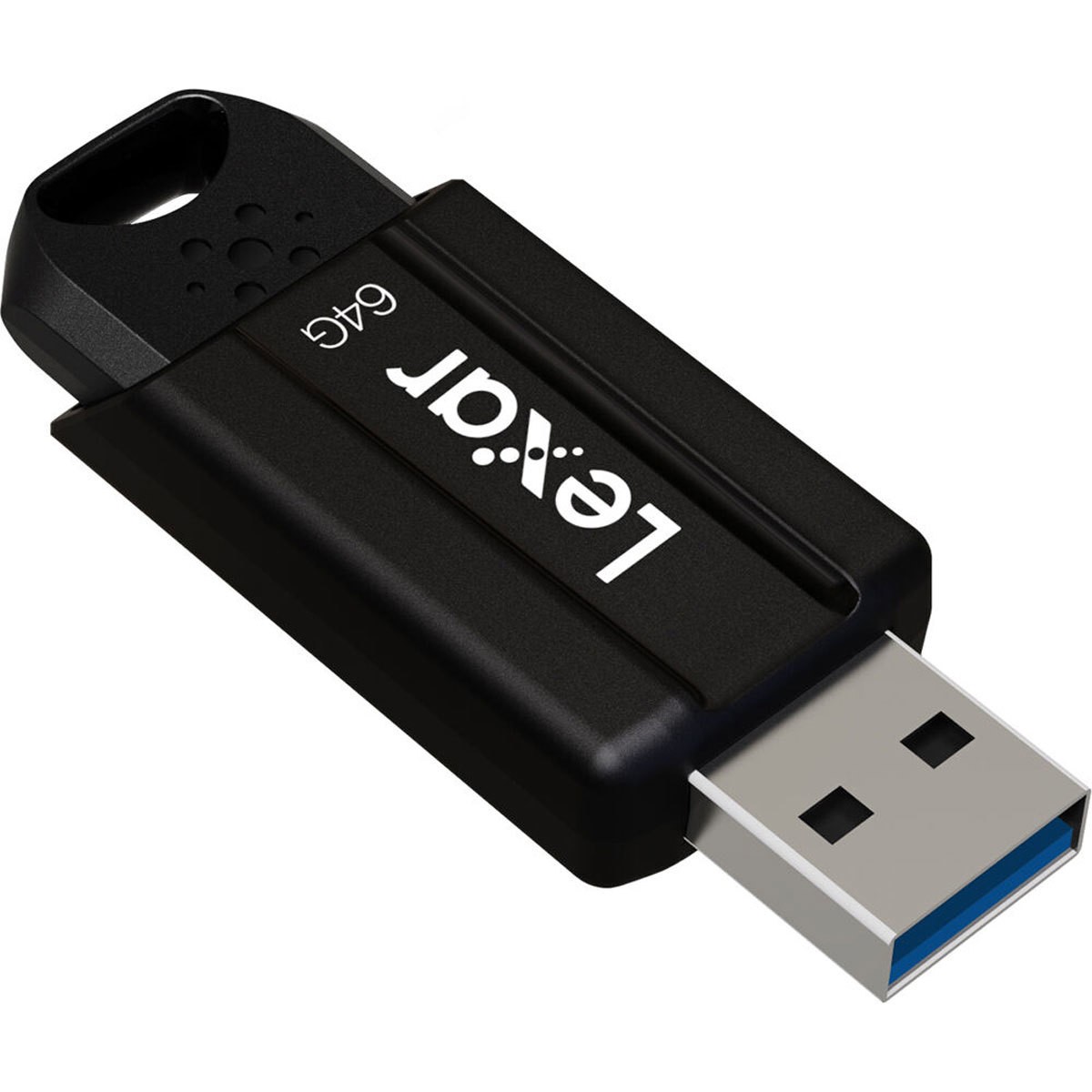 Lexar JumpDrive S80 64GB USB 3.1 Flash Drive, 150MB/s Read, 60MB/s Write, Black