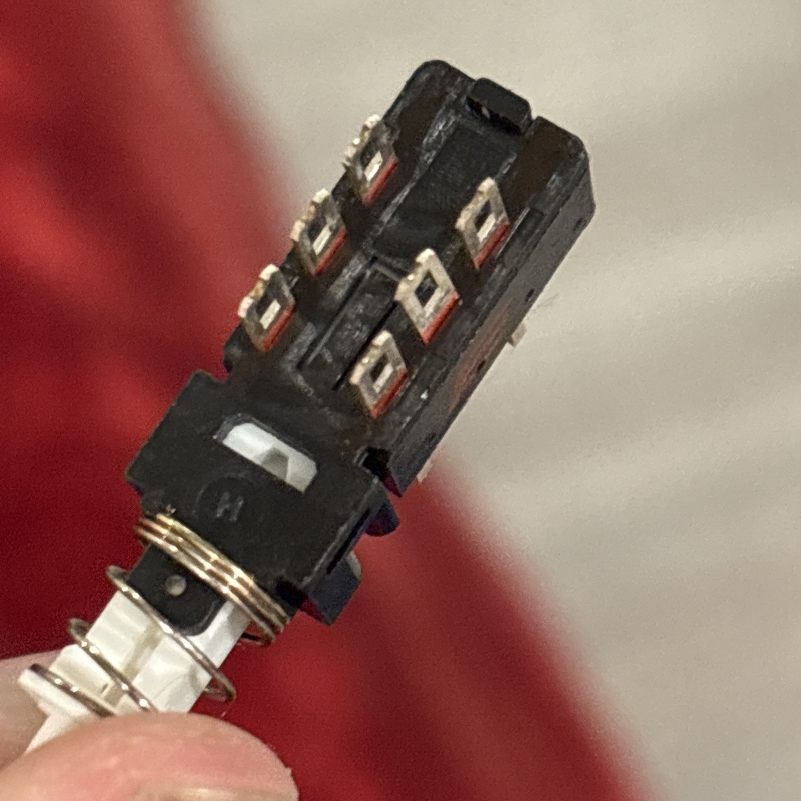 2 Push Button Switch, 2PDT Momentary, Toneluck, E-Switch, PBNN2A35AAG, Ham Radio