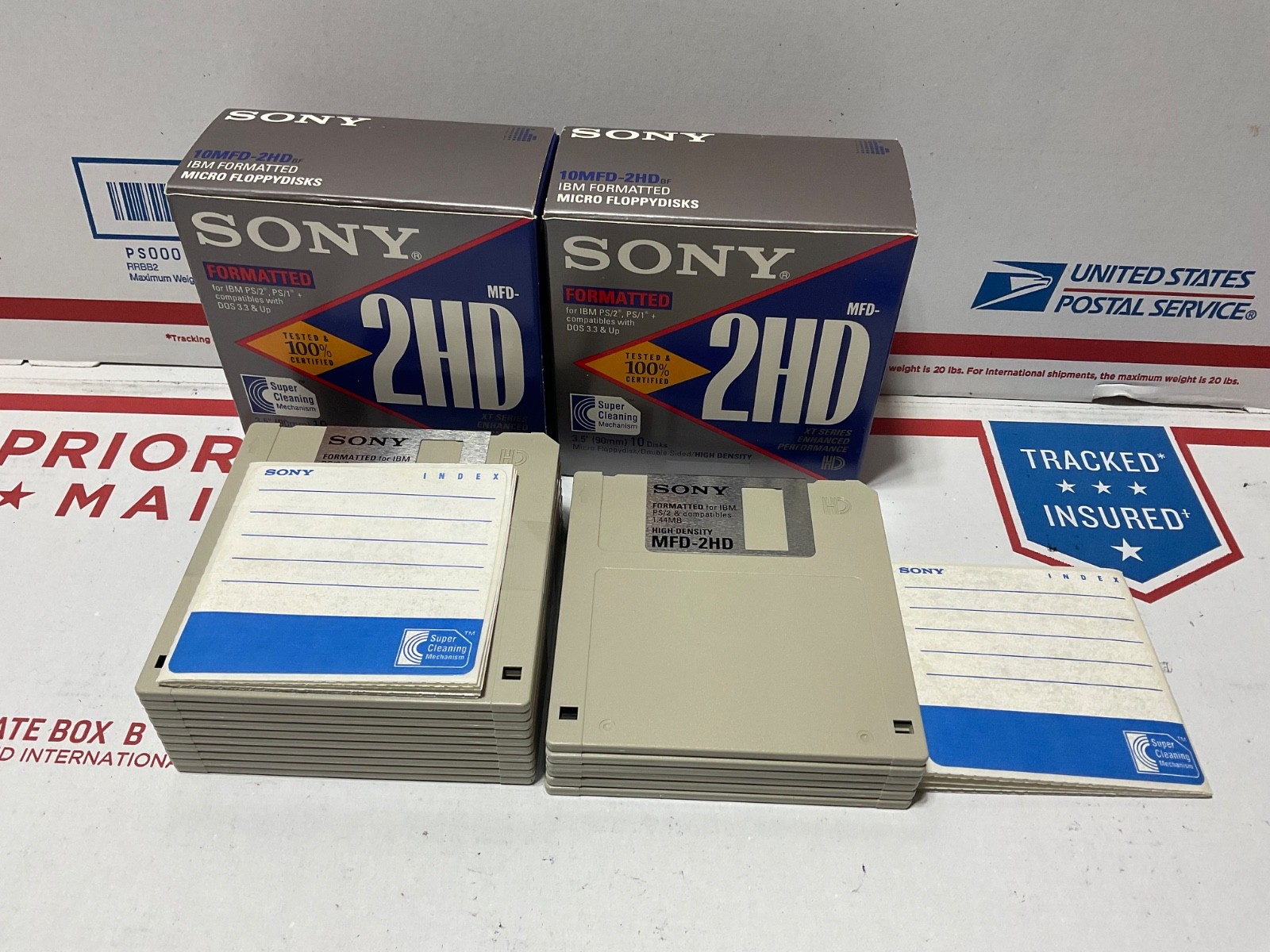 Sony MFD-2HD Formatted 3.5" Floppy disk - lot 16 Unused